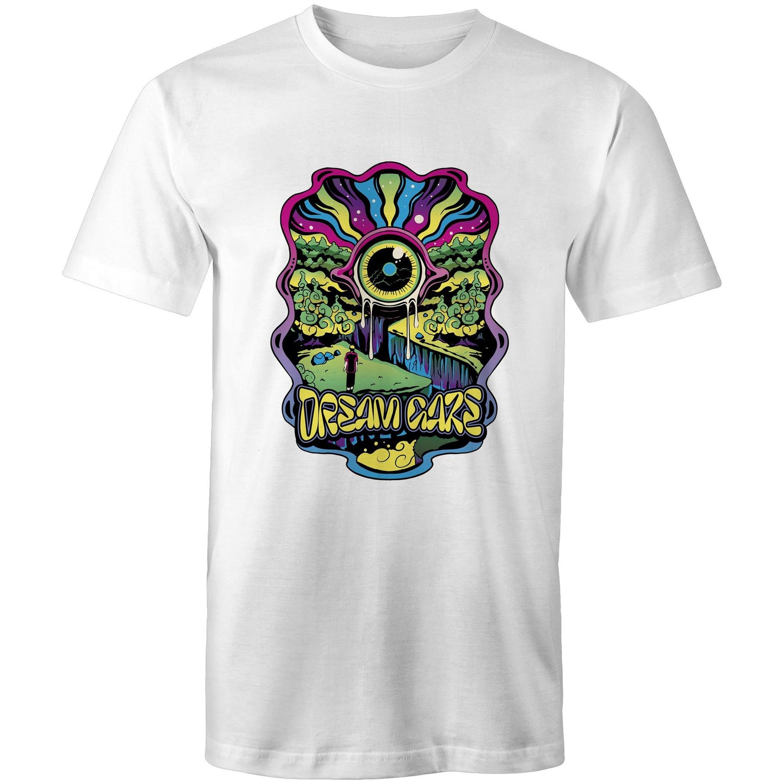 Men's Psychedelic Eye Forest T-shirt