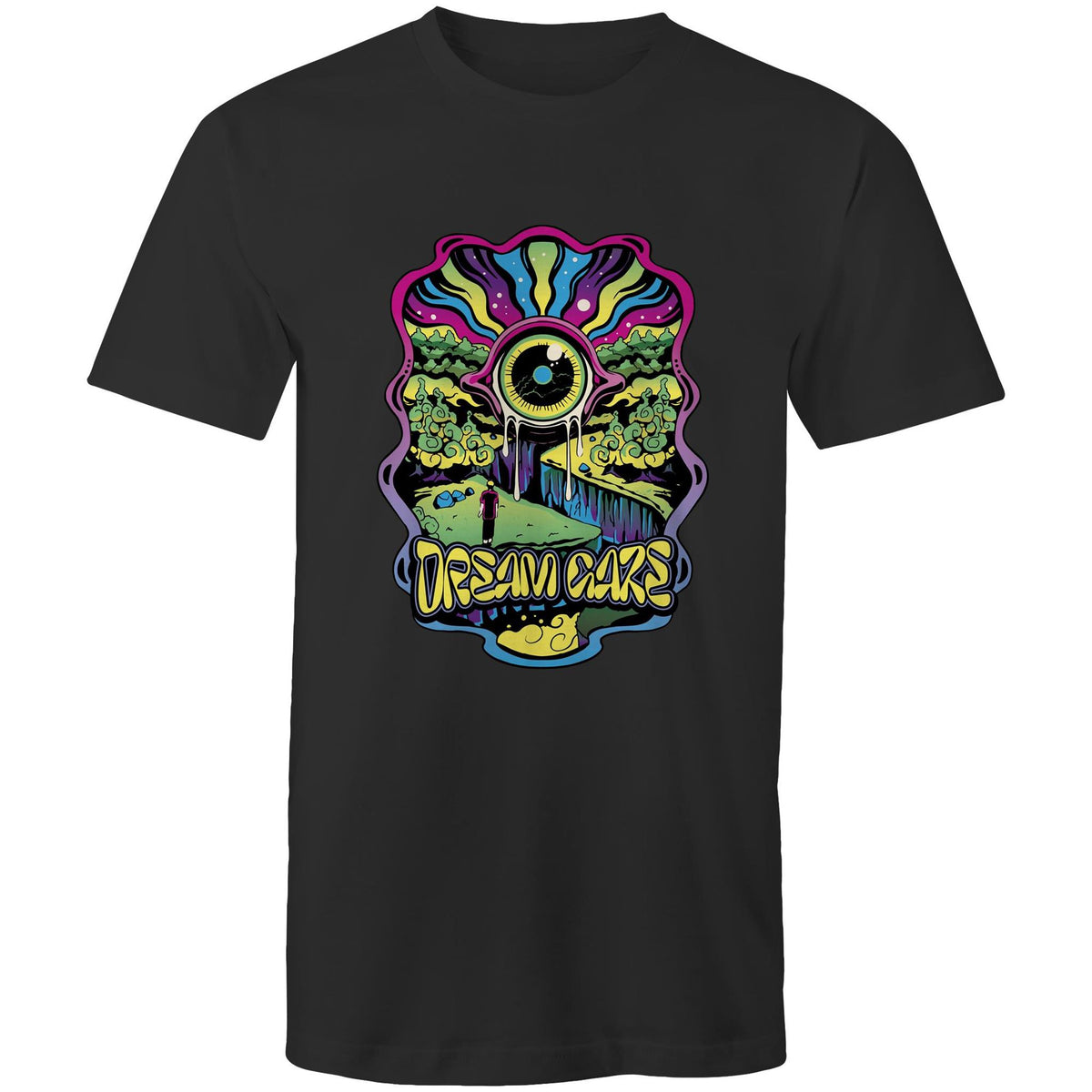 Men's Psychedelic Eye Forest T-shirt