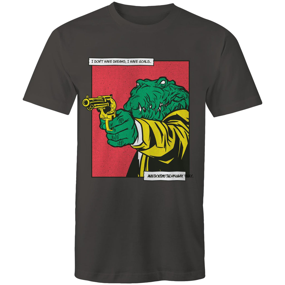Men's Crocodile Comic Book T-Shirt