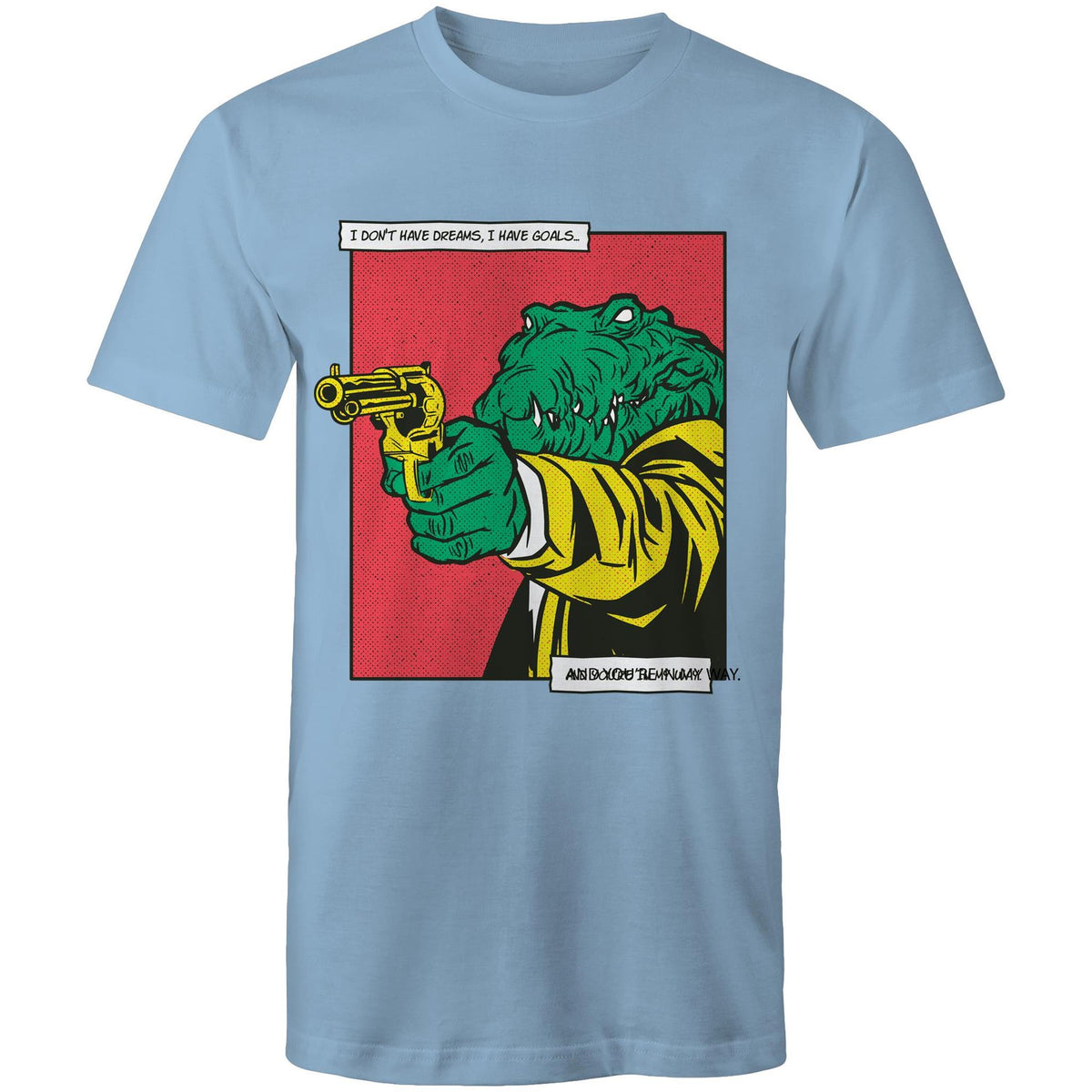 Men's Crocodile Comic Book T-Shirt