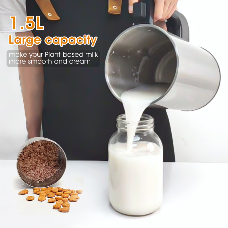 7-in-1 Plant-Based Milk & Soup Maker With Inbuilt Filter Design | 304 Stainless Steel