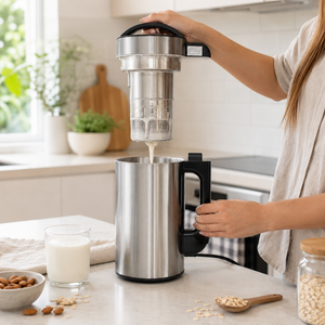7-in-1 Stainless Steel Plant Milk Maker | Soy, Oat, Almond, Nut Milk & Soup Machine