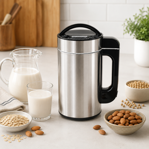 7-in-1 Stainless Steel Plant Milk Maker | Soy, Oat, Almond, Nut Milk & Soup Machine