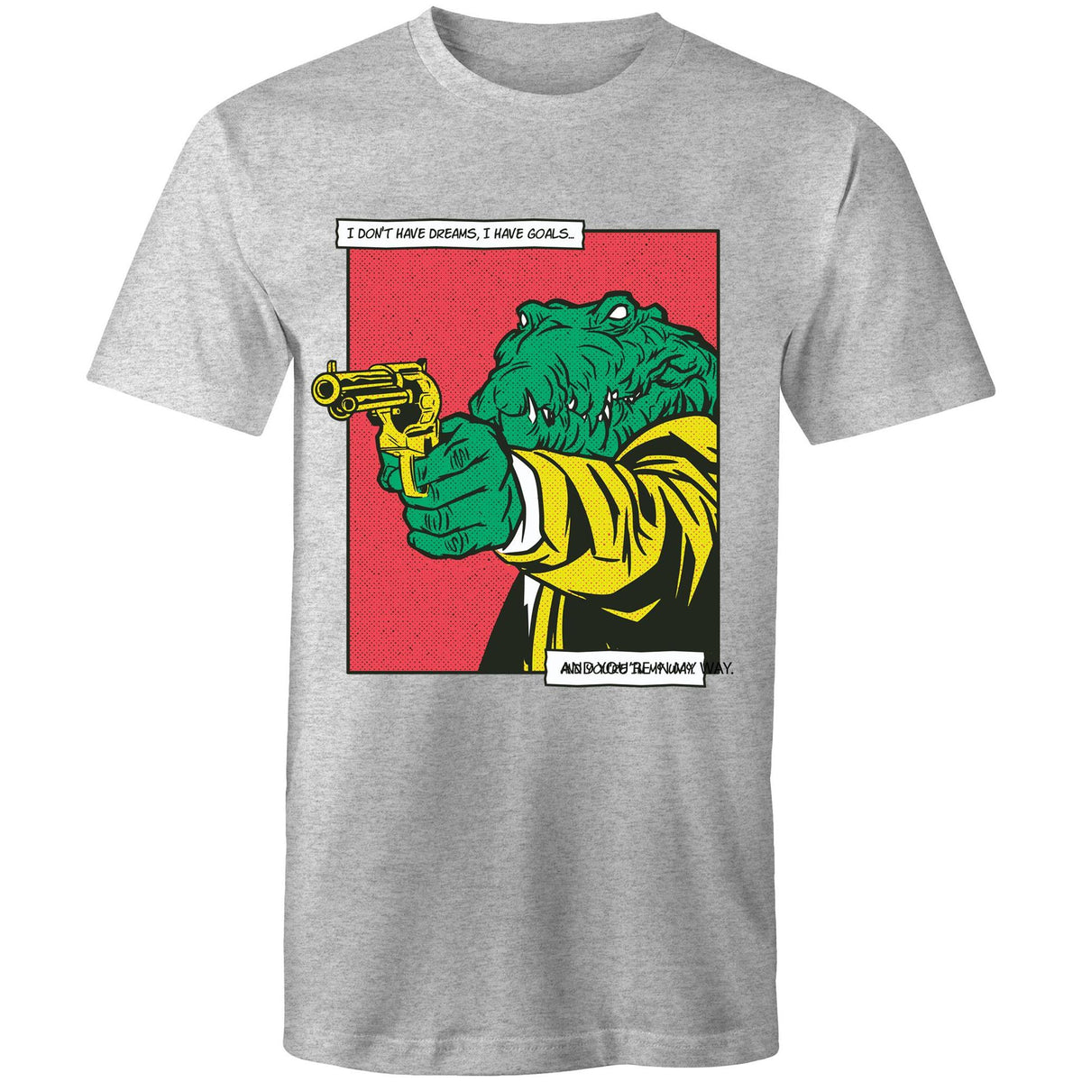 Men's Crocodile Comic Book T-Shirt