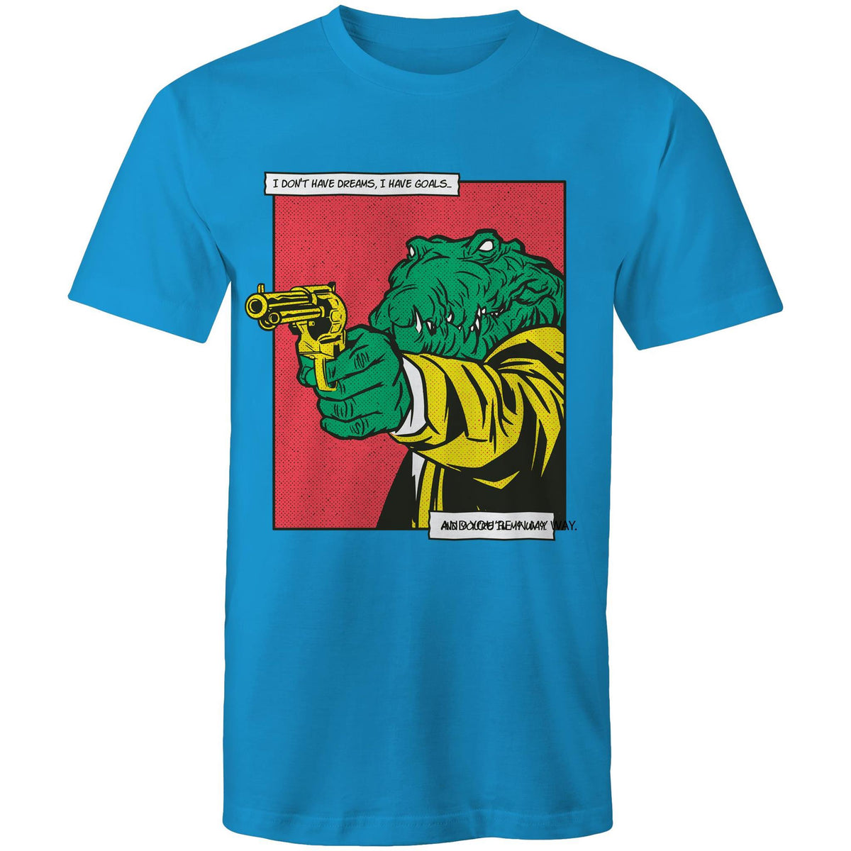 Men's Crocodile Comic Book T-Shirt