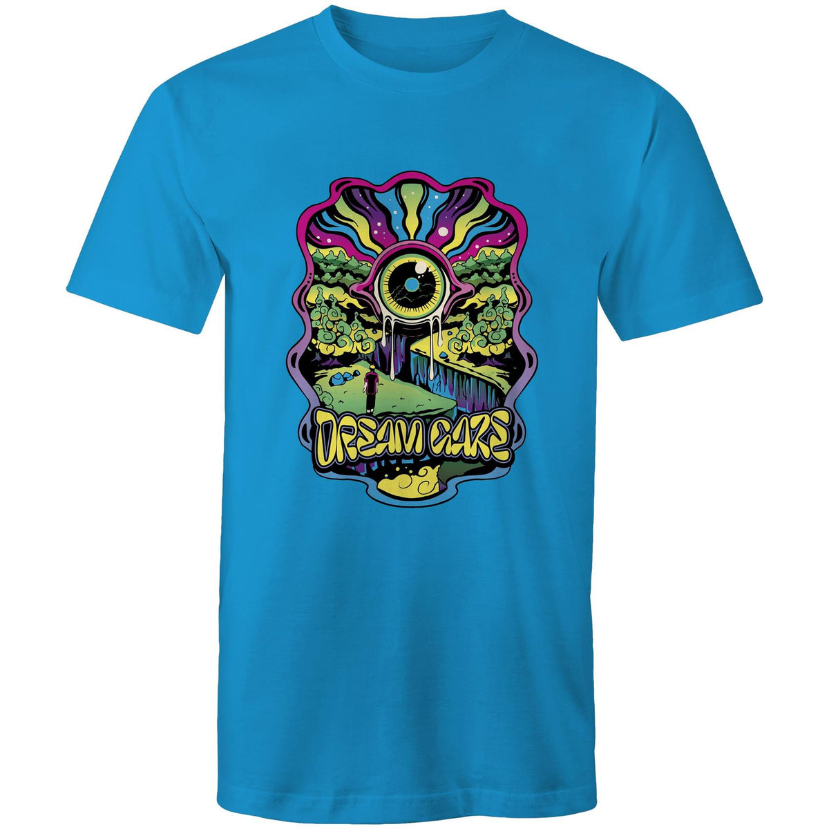 Men's Psychedelic Eye Forest T-shirt