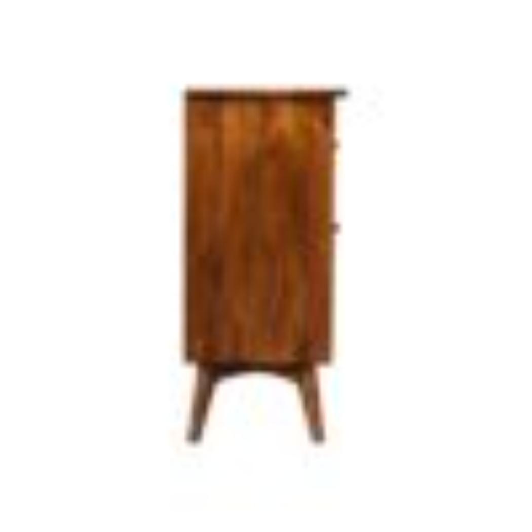 8-Drawer Chest of Drawers | Solid Wood | Chestnut Finish