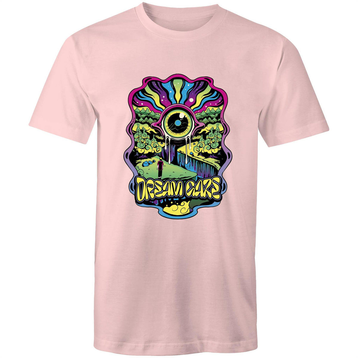 Men's Psychedelic Eye Forest T-shirt