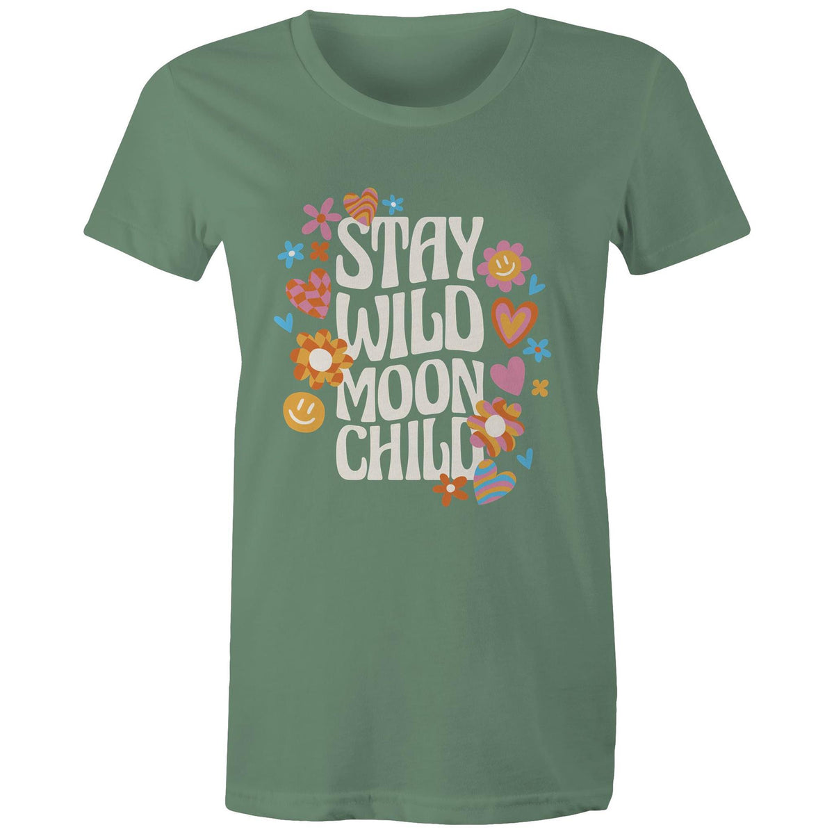 Women's Stay Wild Moon Child T-Shirt