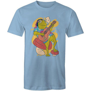Mens Frog Playing Guitar T-Shirt