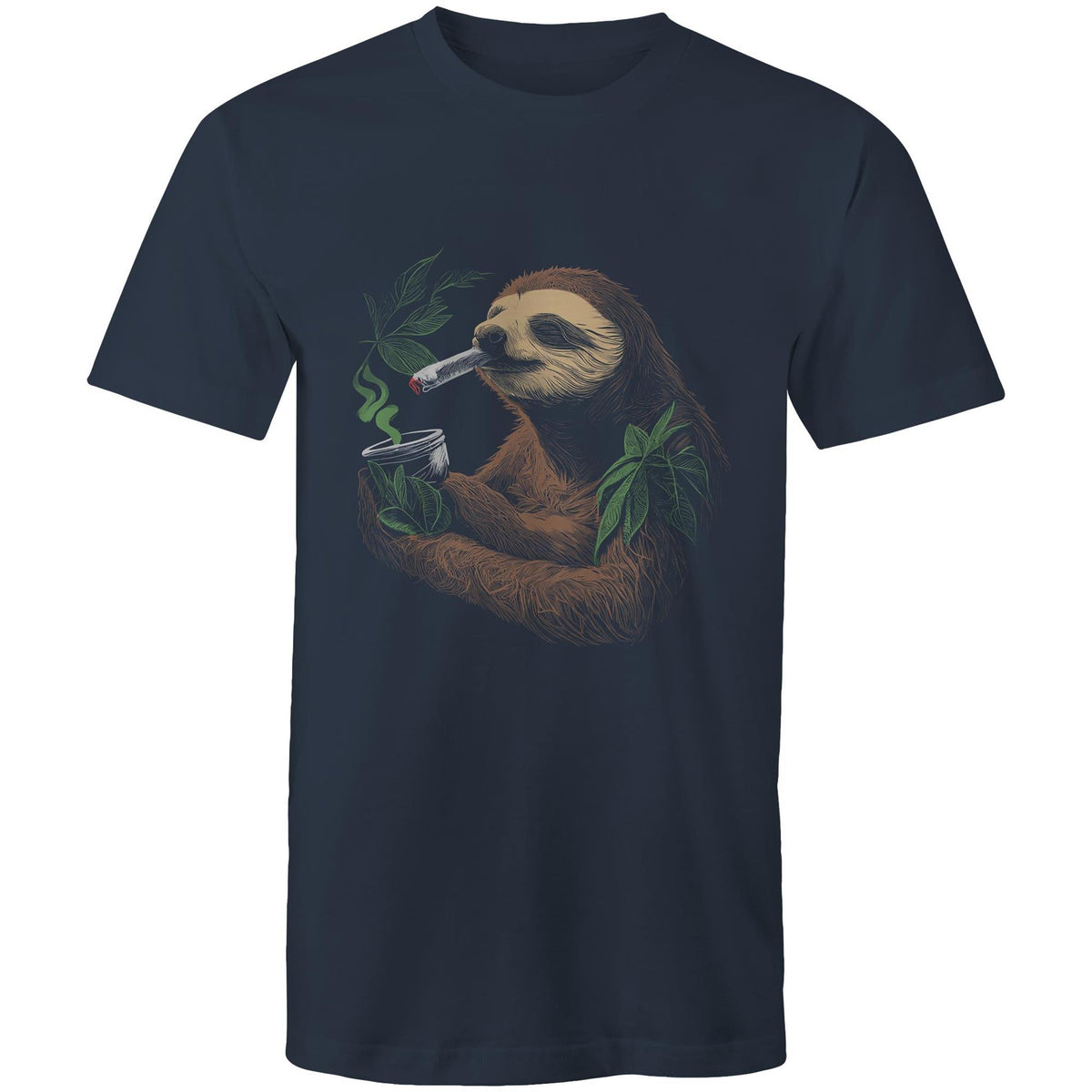Men's Smoking Sloth T-shirt