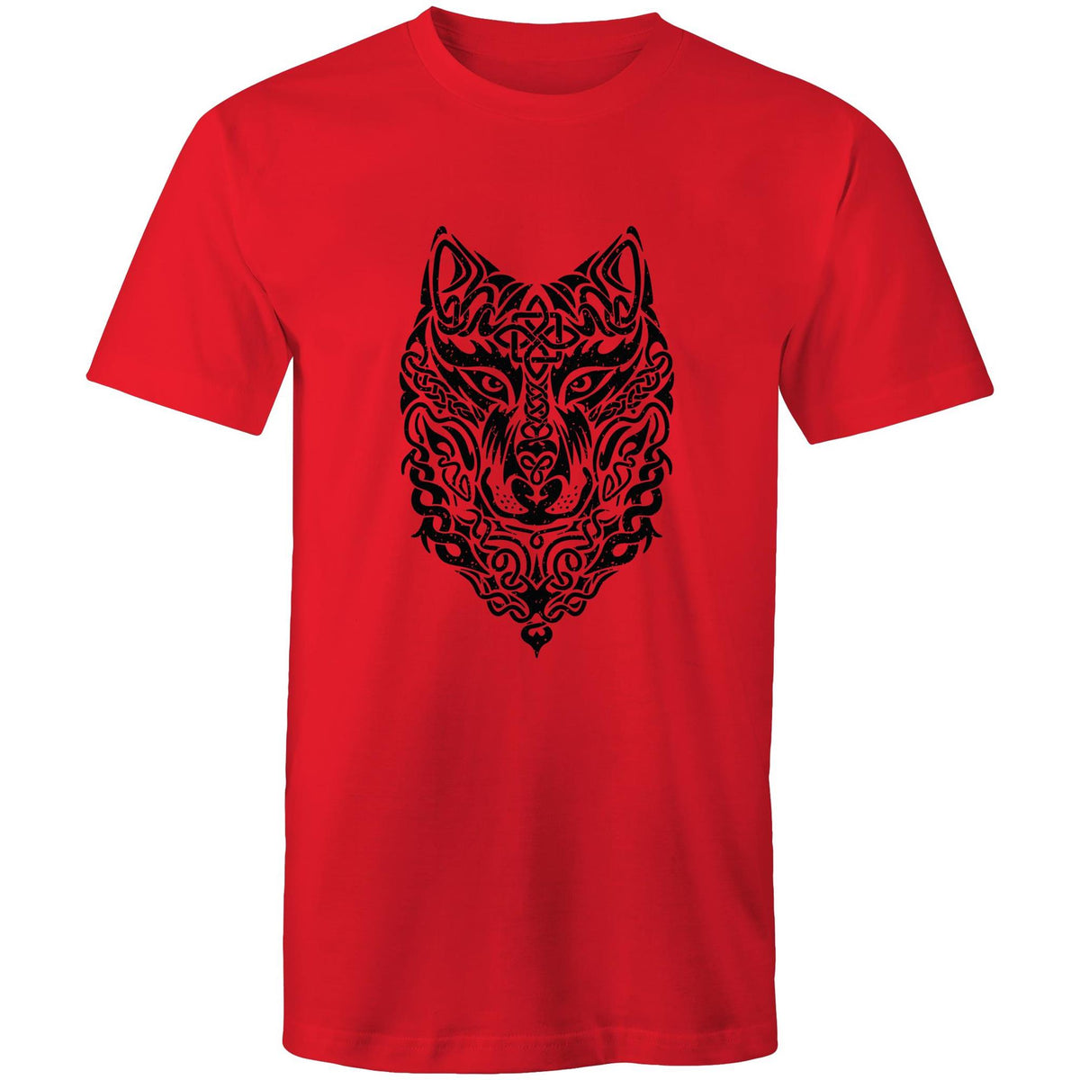 Men's Cool Tribal Wolf T-shirt