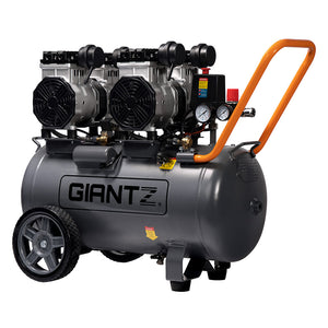 Air Compressor | 50L | 3.0HP Oil-Free Quiet Electric Portable Inflator | 200L/min