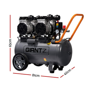 Air Compressor | 50L | 3.0HP Oil-Free Quiet Electric Portable Inflator | 200L/min