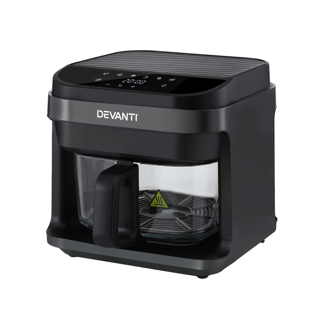 5.5L Air Fryer | Touch Control | 1200W Electric | Black