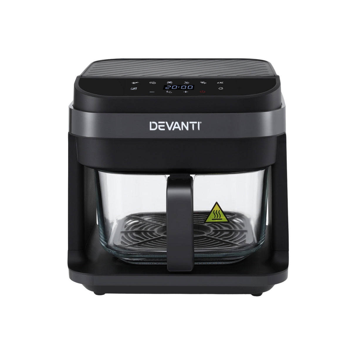 5.5L Air Fryer | Touch Control | 1200W Electric | Black