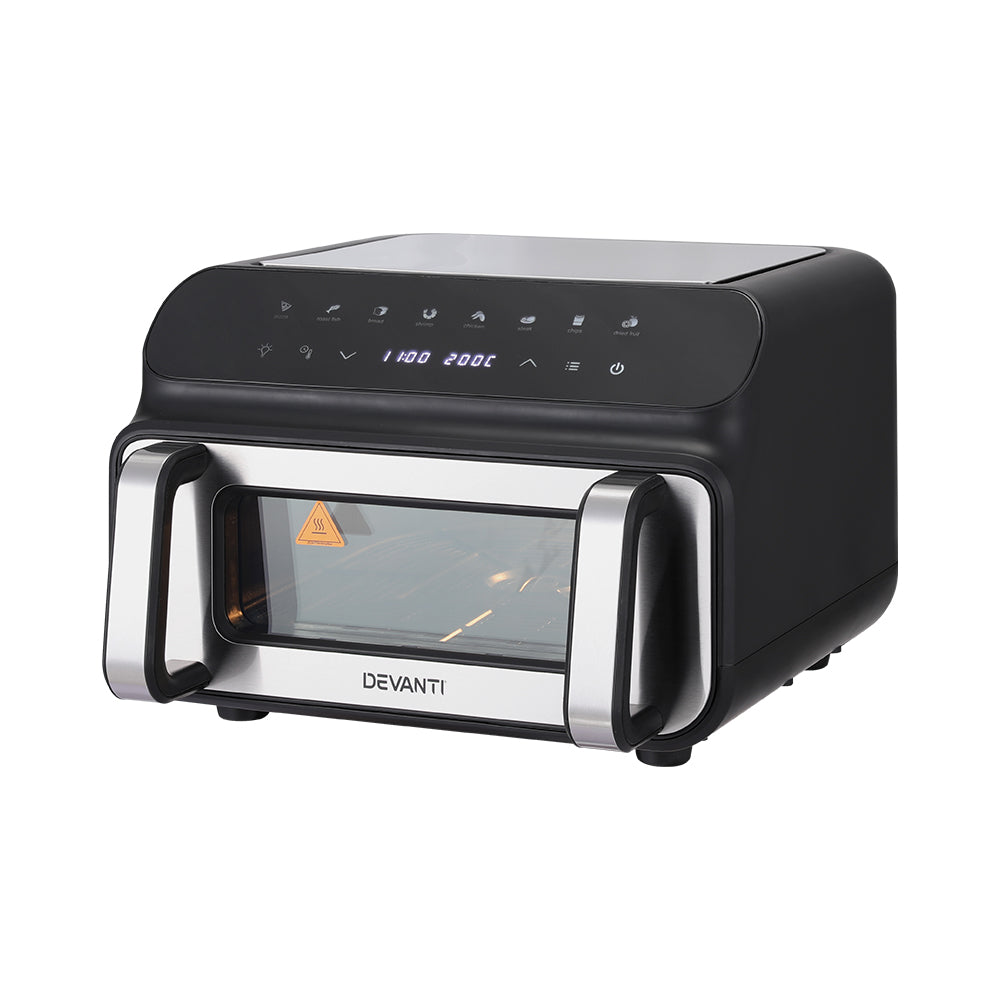 Devanti Air Fryer | 10L | LCD Kitchen Oven