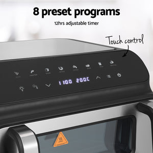 Devanti Air Fryer | 10L | LCD Kitchen Oven