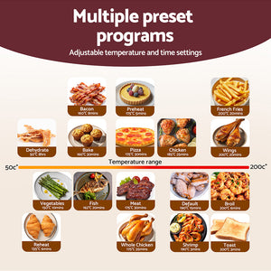 Air Fryer 13L | Digital LCD Oven Fryer | Multi-Function Cooking Appliance