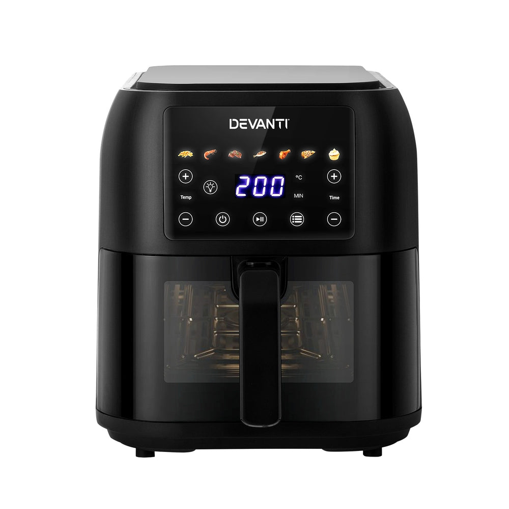Devanti Air Fryer | 8L | LCD Fryers