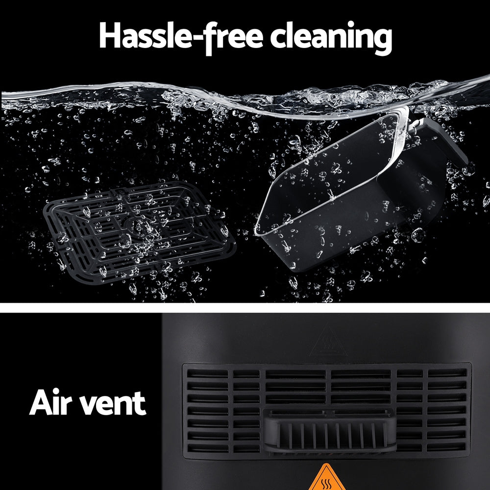 Devanti Air Fryer | 8L | LCD Fryers