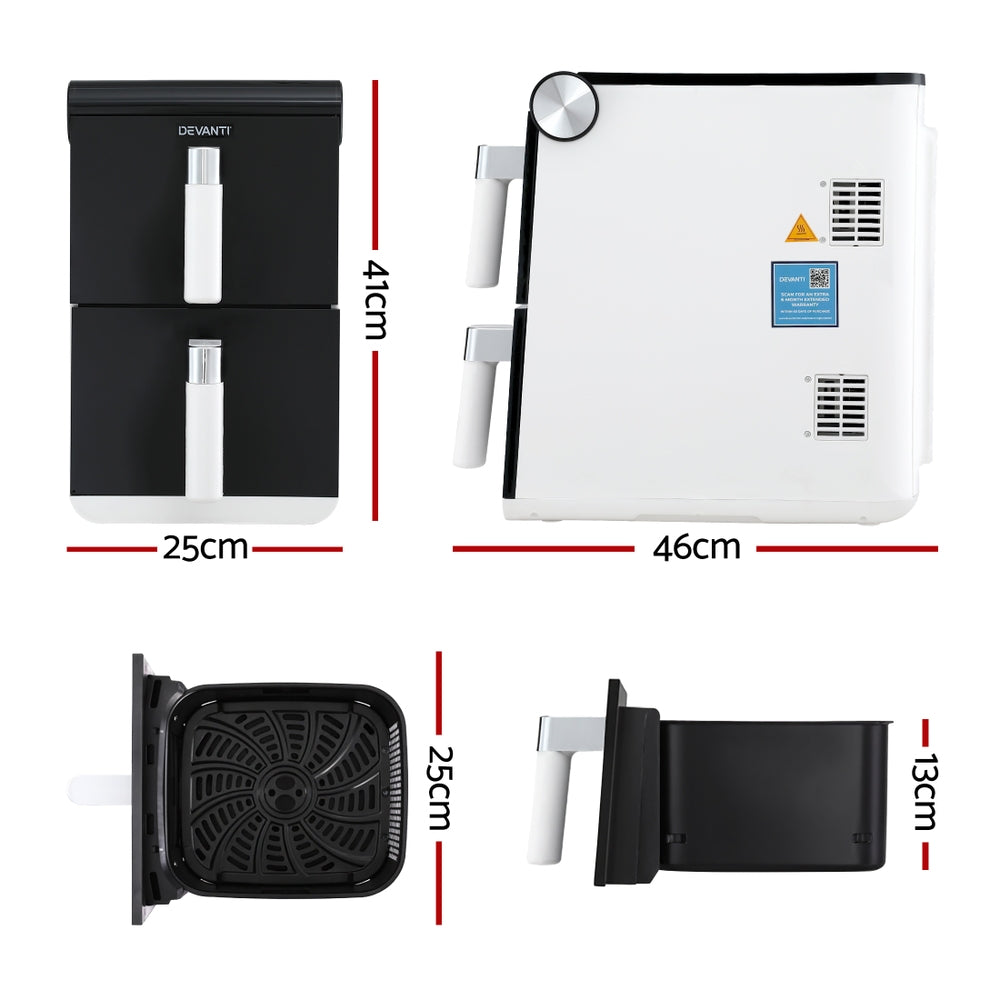 Air Fryer Oven | 11L | Dual Zone Cooking