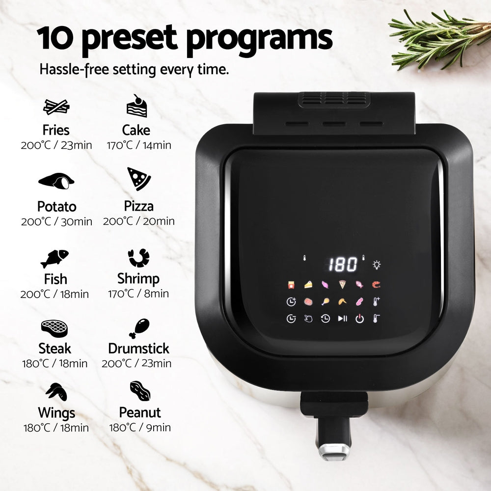 Air Fryer & Grill | 5.5L | LCD Fryer | 1500W