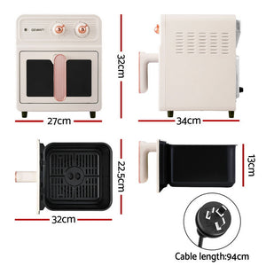 Air Fryer | 6L | 1700W | Knob Control | Cream