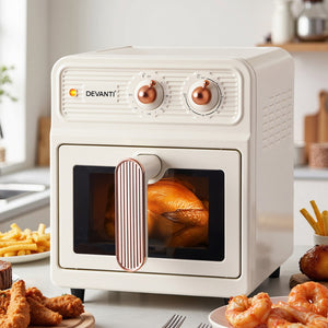 Air Fryer | 6L | 1700W | Knob Control | Cream