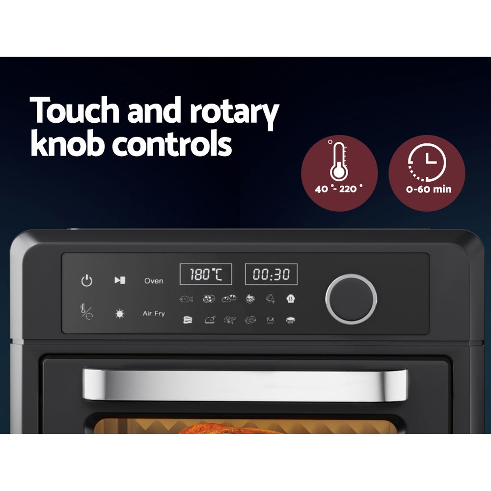 Devanti Air Fryer | 20L | LCD Fryers Oven