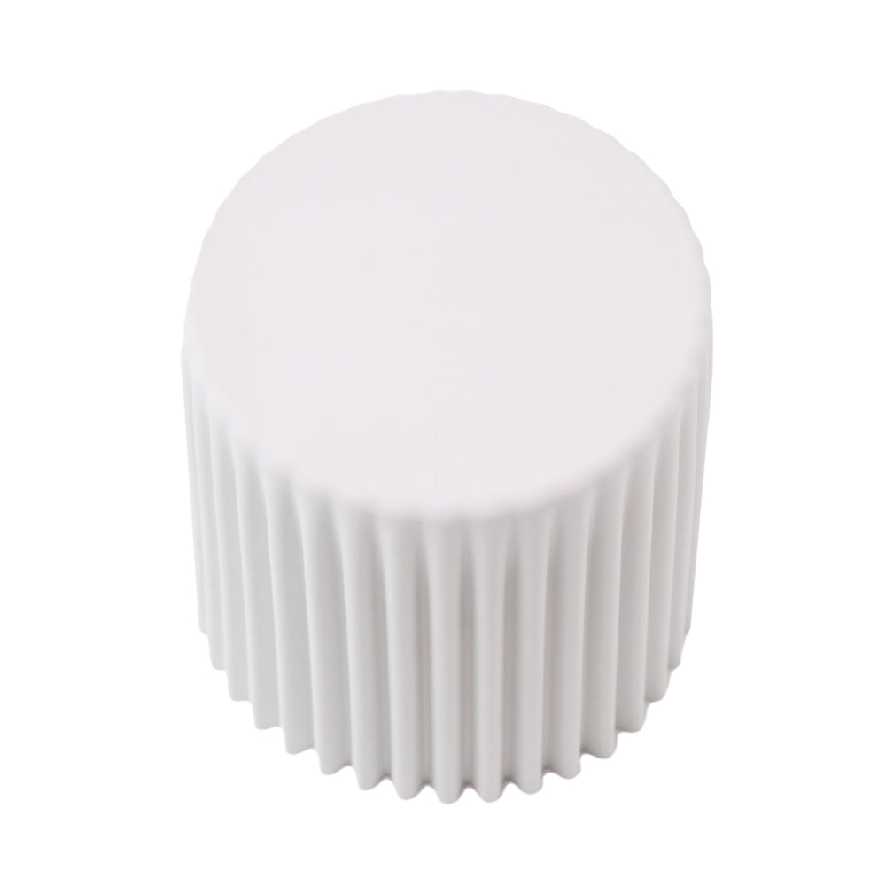 Set of 4 | Cupcake Bar Stools | Stackable | Foot Stools | White