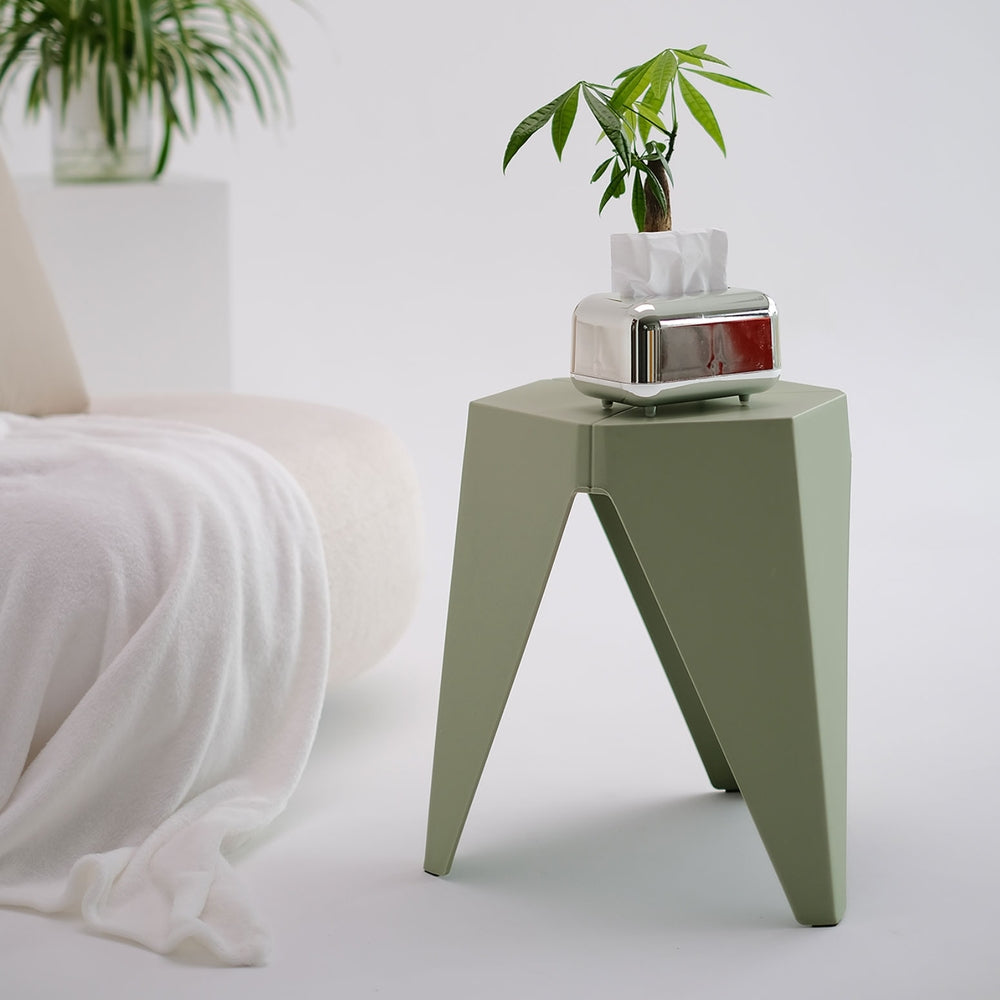 4PC Puzzle Stool | Bar Stools | Stackable | Green