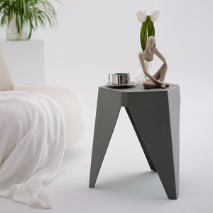 Bar Stools | 4PC Puzzle Stool | Stackable | Grey