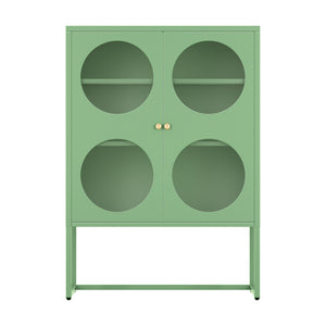 ArtissIn Buffet Sideboard Metal Cabinet - ELLA Green