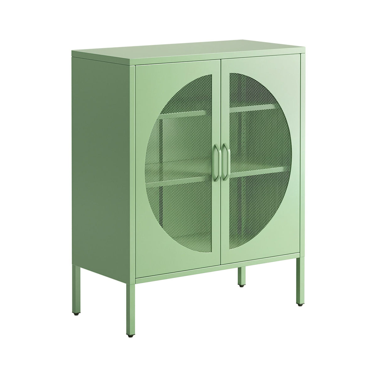 ArtissIn Buffet Sideboard Metal Cabinet - ELSA Green