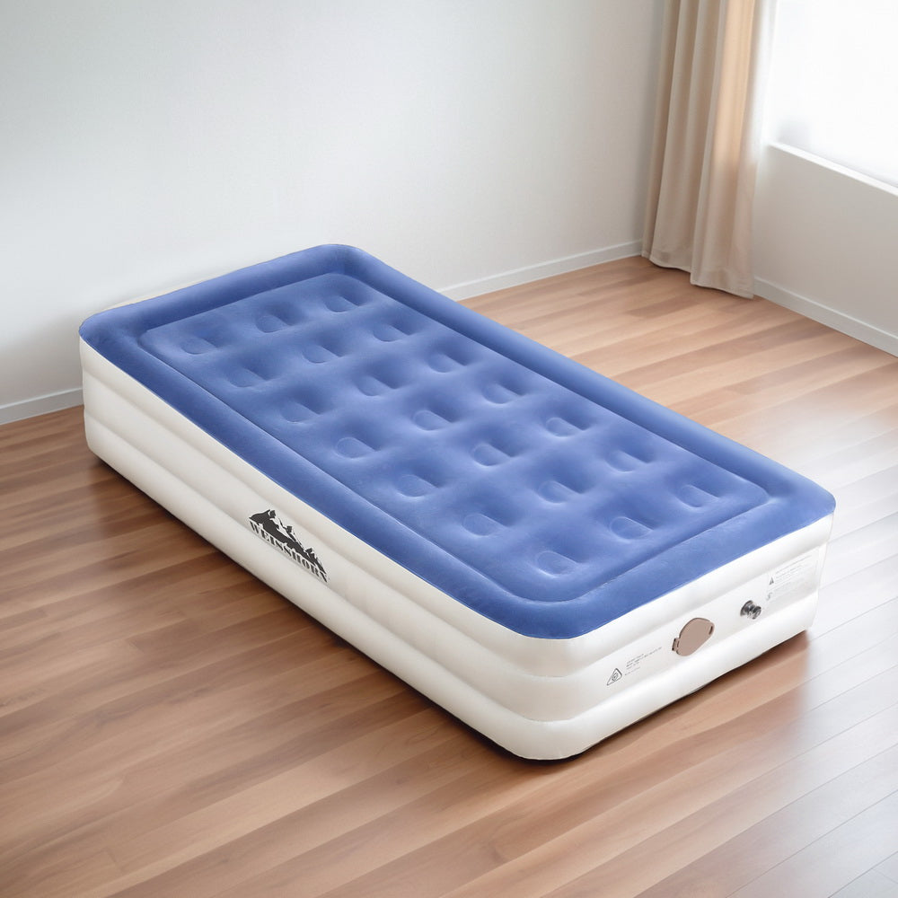 Air Mattress Single | 46cm Inflatable Cube Airbed