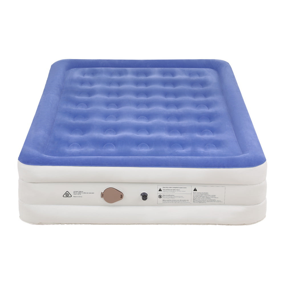 Air Mattress Queen | 46cm Inflatable Cube Bed