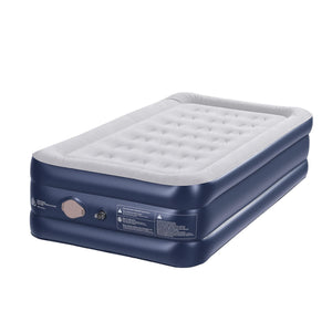 Single Air Mattress | Inflatable Bed 46cm Height | Portable Air Bed