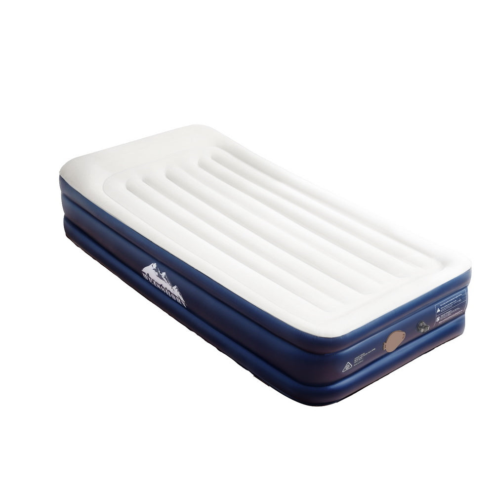 Air Mattress Single | Inflatable Bed | 46cm | Grey