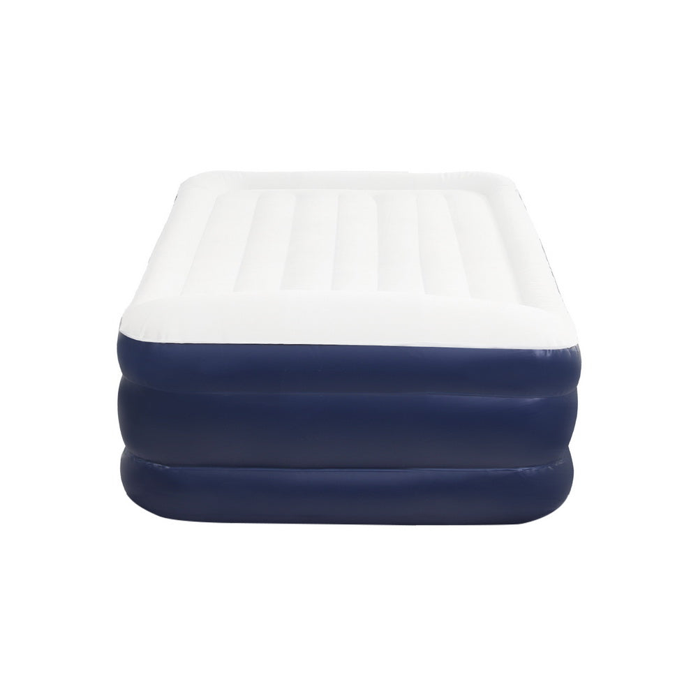 Air Mattress Single | Inflatable Bed | 46cm | Grey