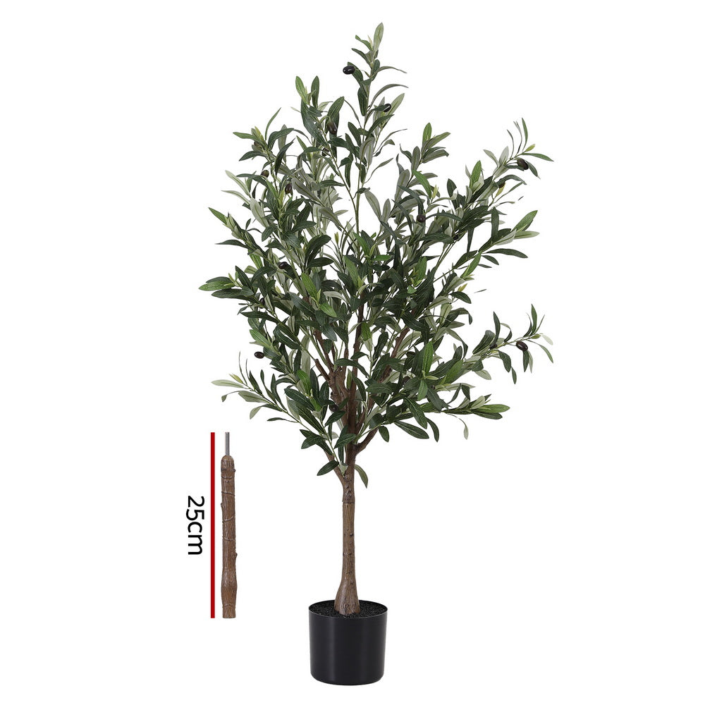 Artificial Olive Tree 155cm | Lifelike Faux Plant | Indoor Decor