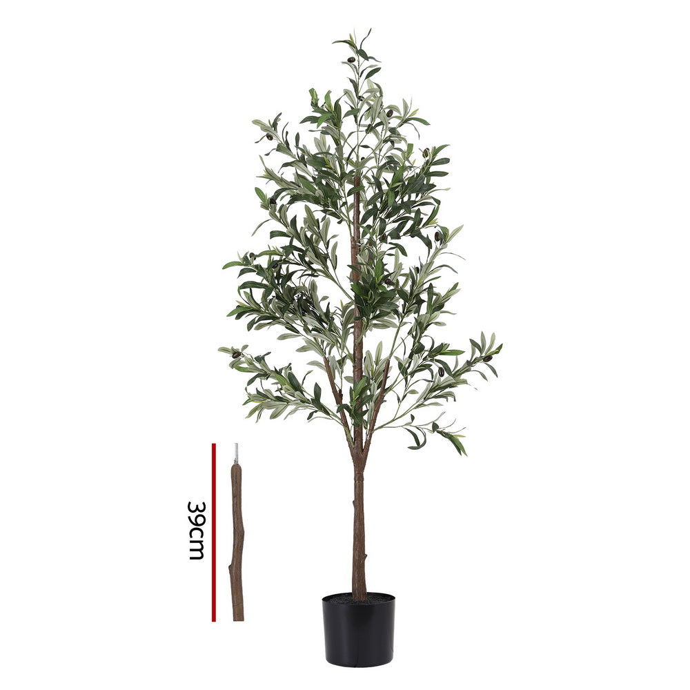 Artificial Olive Tree 180cm | Lifelike Faux Plant | Indoor Decor | 1.8m