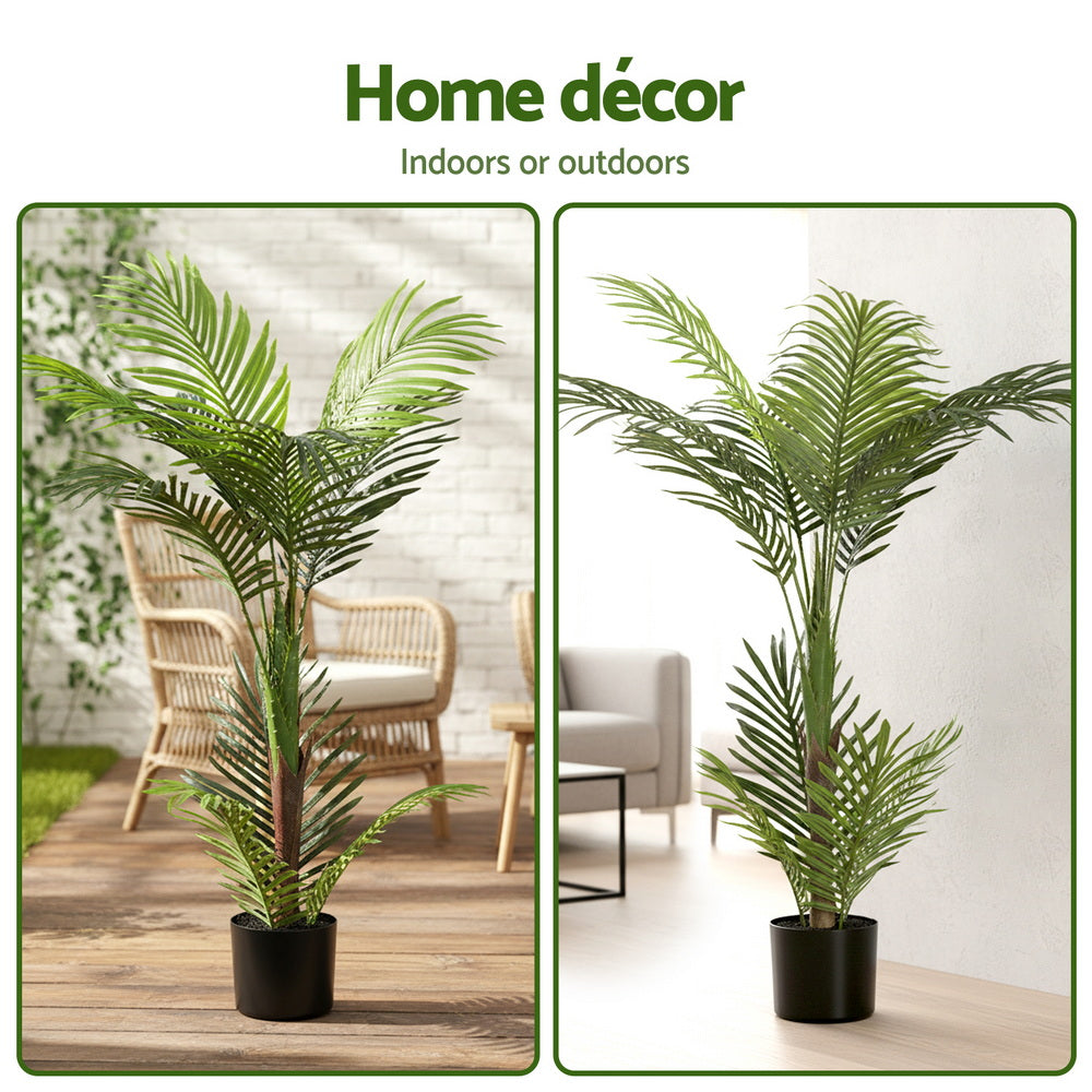 Artificial Palm Tree 100cm | Lifelike Faux Plant | Indoor Decor