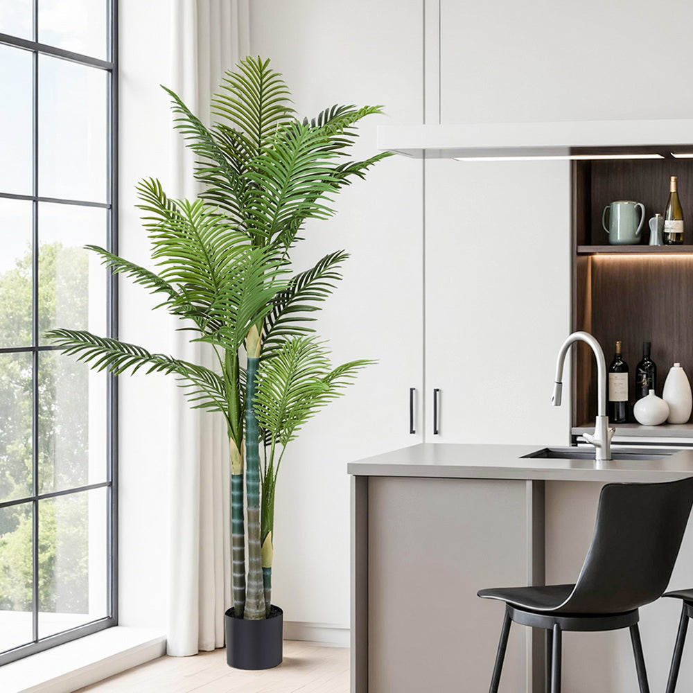 Artificial Palm Tree 180cm | Lifelike Faux Plant | Indoor Decor | 1.8m