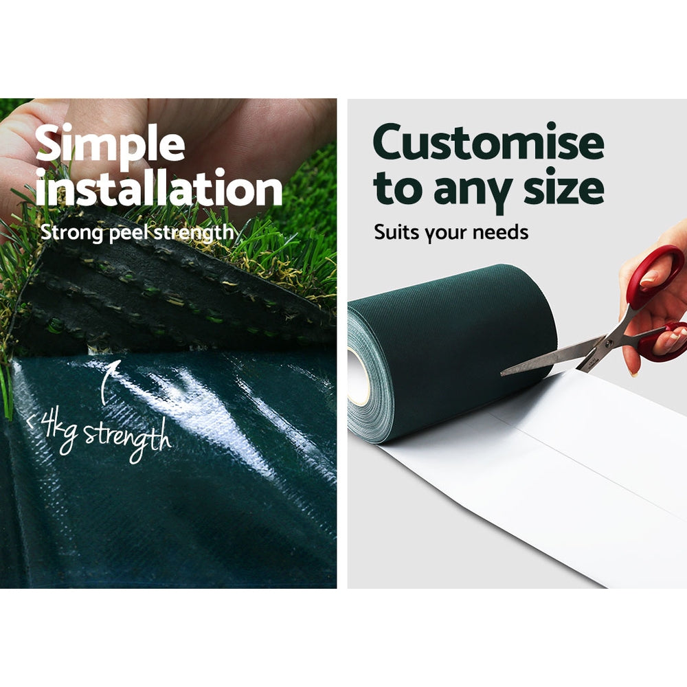 Primeturf 2x5m Artificial Grass | Synthetic Fake | 10SQM Turf Lawn | 17mm Tape
