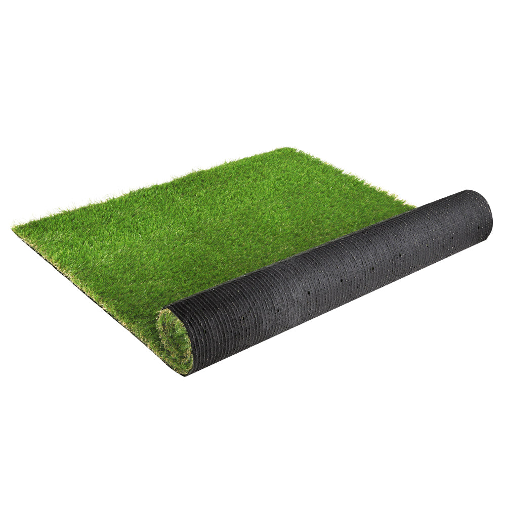 Primeturf Artificial Grass | 20SQM | 20mm | Synthetic Fake Lawn Turf | Plant Plastic | 4-coloured | 1mx10m
