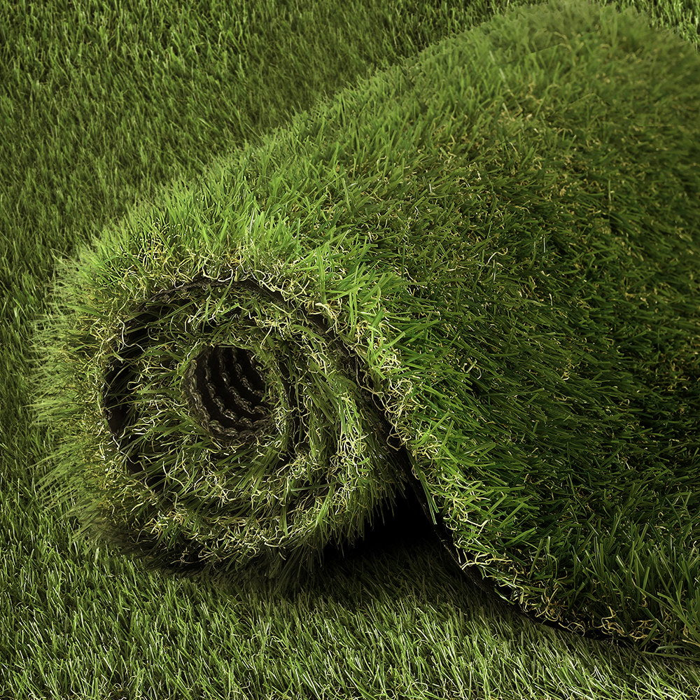 Prime Turf Artificial Grass | 35mm | 1mx10m | Synthetic Fake Lawn Turf | Plastic Plant | 4-coloured