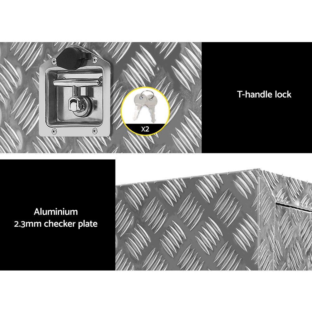 Aluminium Ute Tool Box | Under Tray | Heavy Duty Vehicle Chest Storage