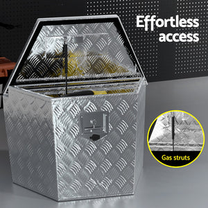 Aluminium Ute Tool Box | Storage Lock Box | Ute Trailer Vehicle Truck