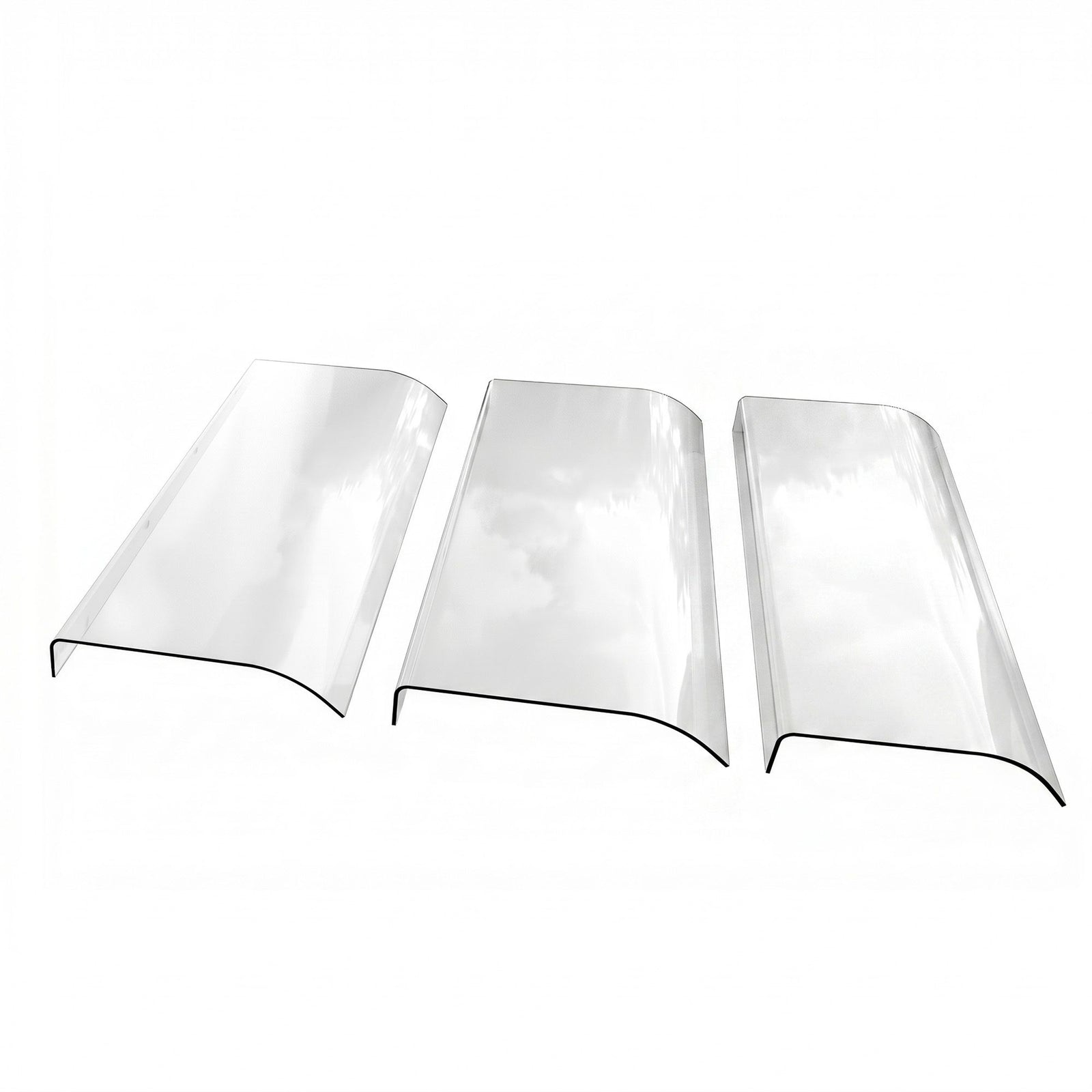 Window Door Awning | 0.4 x 3m Transparent Canopy